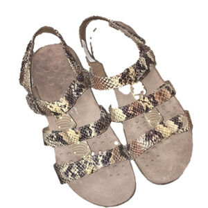 Vionic Amber - Women's Adjustable Slide Sandal - Orthaheel